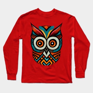 Aztec Owl Long Sleeve T-Shirt